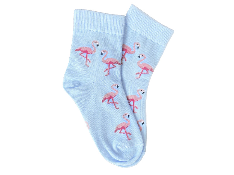 Носки детские Фламинго р. 19 голубые