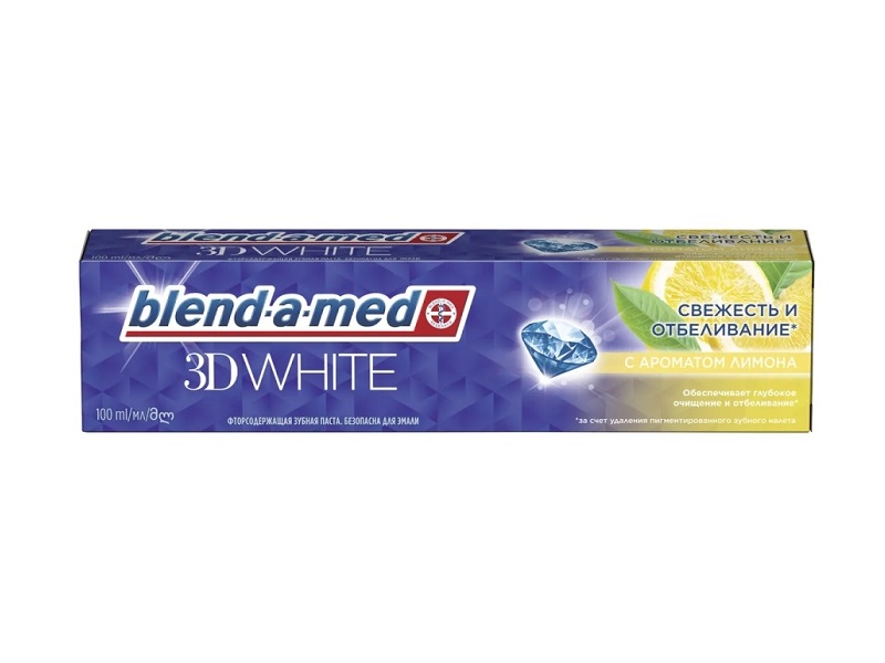 Паста зубная Blend-a-med 3D White Свежесть Лимона 100 мл